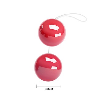 Анально-вагинальные шарики Twins Ball розовые