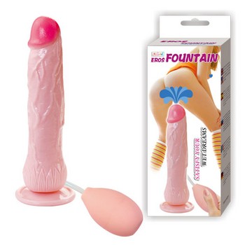 Фаллоимитатор с имитацией семяизвержения Eros Fountain