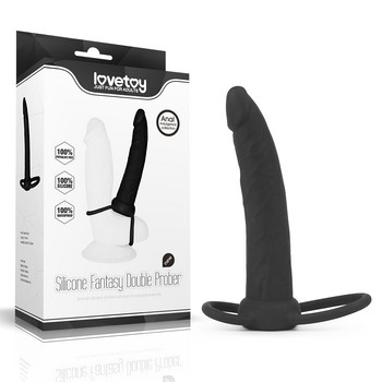 Насадка для двойного проникновения Silicone Fantasy Double Prober 15 см