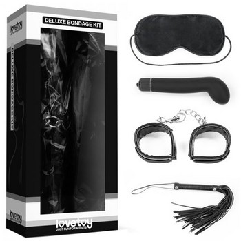 Набор для ролевых игр с вибратором Deluxe Bondage Kit