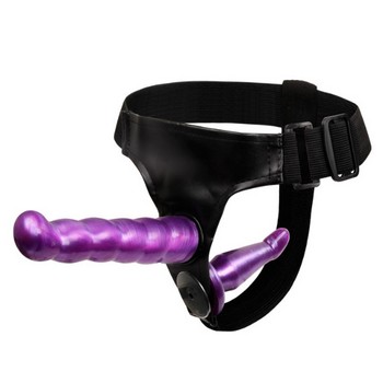 Страпон с двумя насадками Ultra Female Harness