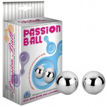 Вагинальные шарики металлические Passion Dual Balls
