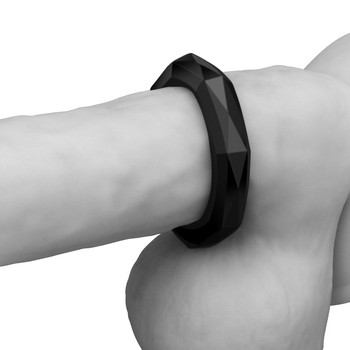 Эрекционное кольцо черное Power Plus Cock Ring