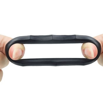Эрекционное кольцо черное Power Plus Cock Ring