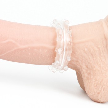 Прозрачное эрекционное кольцо Power Plus Cock Ring