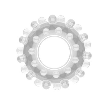 Прозрачное эрекционное кольцо Power Plus Cock Ring