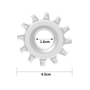 Эрекционное прозрачное кольцо Power Plus Cock Ring