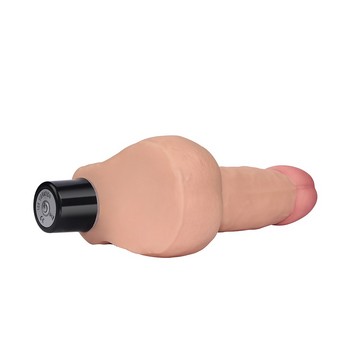 Вибратор с мошонкой Real Softee 20 см