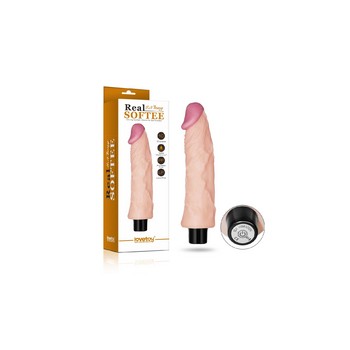 Реалистичный вибратор Real Softee 22 см