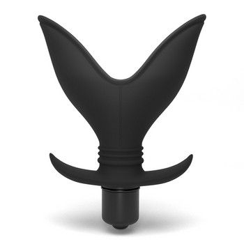 Анальная пробка с вибрацией раскрывающаяся Anal Indulgence Collection- Booty Blaster