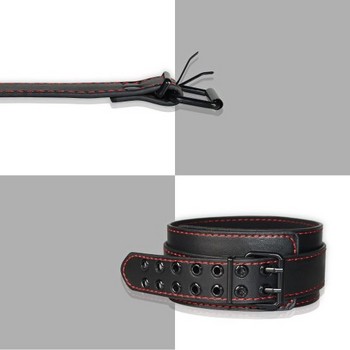 Ошейник с поводком Bondage Fetish Pleasure collar