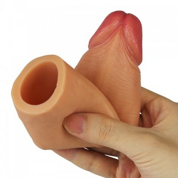 Удлиняющая насадка мулат Revolutionary Silicone Nature Extender-Uncircumcised + 4 см