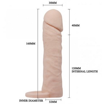 Насадка с креплением удлиняющая Medium + 4 см