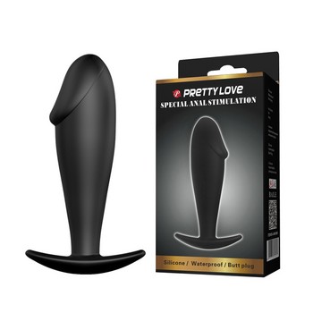 Черная анальная втулка Special Anal Stimulation