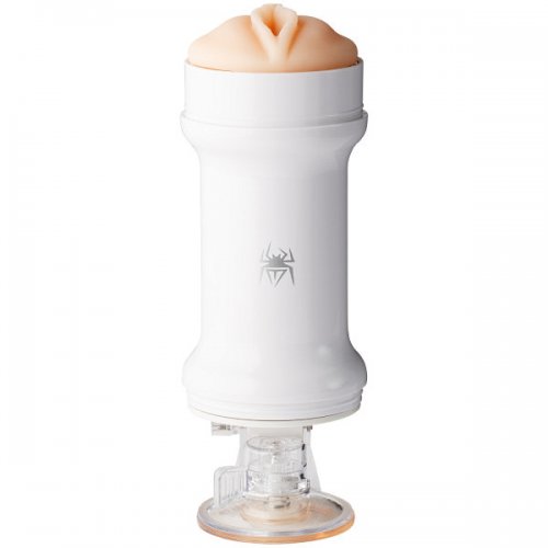 Мастурбатор белый Spider Realism Hands Free Extreme White