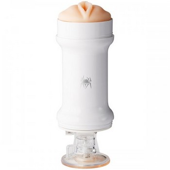 Мастурбатор белый Spider Realism Hands Free Extreme White