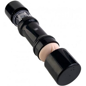 Мастурбатор в колбе  с вибрацией Spider Realism Hands Free Vibro