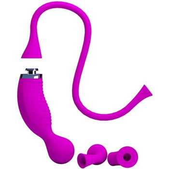Посасывающий вибростимулятор для клитора Romance 3 в 1 BI-014446