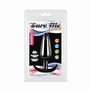 Анальный плаг Lure Me черный