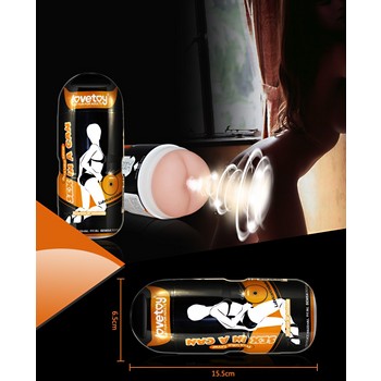 Мастурбатор в колбе Sex In A Can Anus Lotus Tunnel