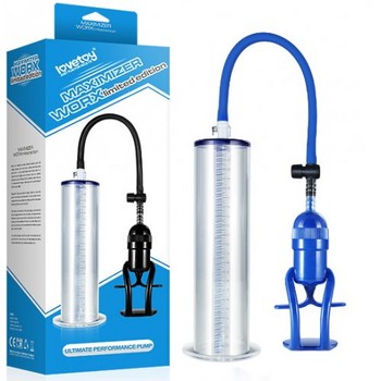 Вакуумная помпа Maximizer Worx Limited Edition Ultimate performance Pump голубая