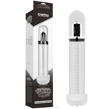 Вакуумная помпа автоматическая Maximizer Worx VX5- Rechargeable White