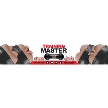 Мастурбатор 2 в 1 Traning Master Double Side Stroker-Mouth and Pussy