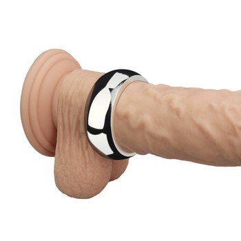 Эрекционное кольцо Stainless Steel Metal Silver Cockring 1.75''