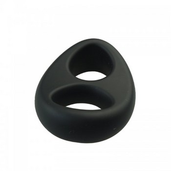 Двойное кольцо эрекционное Ultra Soft Platinum-Cure Silicone Cockring
