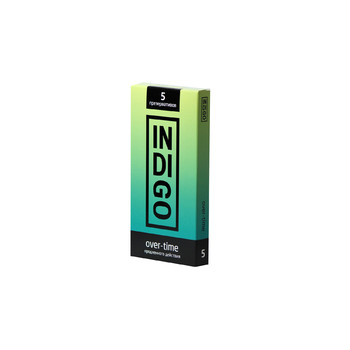 Презервативы Indigo Over-time №5 продленного действия