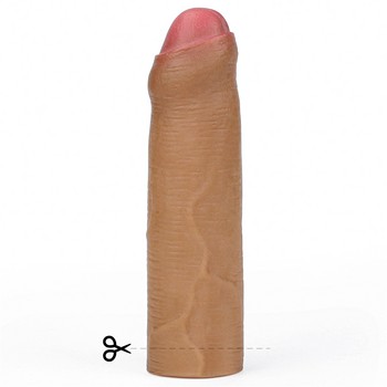 Удлиняющая закрытая насадка мулат Revolutionary Silicone Nature Extender-Uncircumcised + 4 см