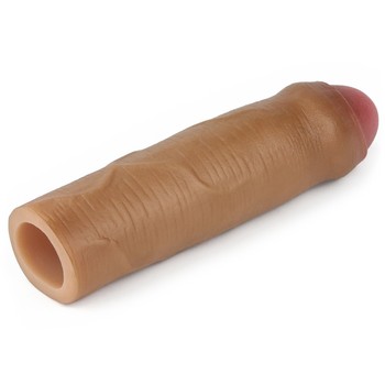 Удлиняющая закрытая насадка мулат Revolutionary Silicone Nature Extender-Uncircumcised + 4 см