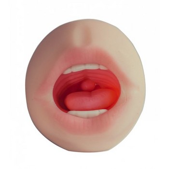 Мастурбатор Vagina-Oral sex with teeth 2 в 1
