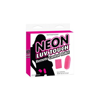 Вибро-яйцо с беспроводным пультом управления Neon Luv Touch Remote Control Bullet Pink