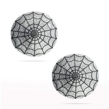 Пэстисы для груди Reusable Spider Glittering Sexy Nipple Pasties