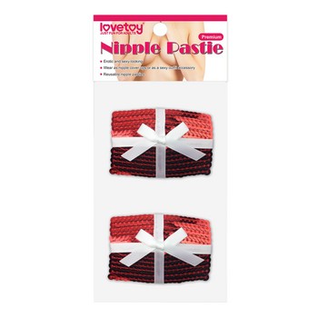 Пэстисы для груди Reusable Christmas Sequin Square Nipple Pasties