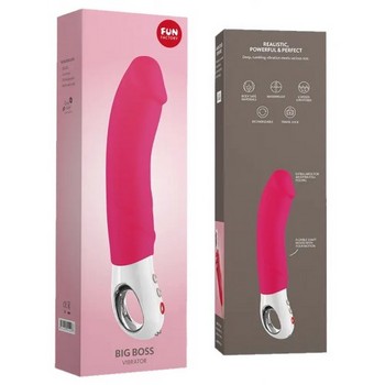 Вибратор Fun Factory Big Boss G5 розовый