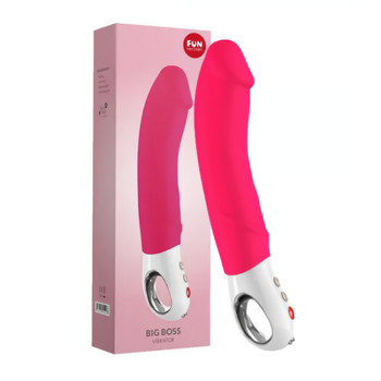 Вибратор Fun Factory Big Boss G5 розовый