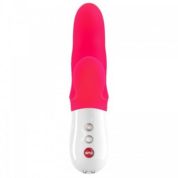 Вибратор с клиторальным стимулятором Fun Factory Miss Bi розовый