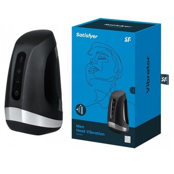 Мастурбатор Satisfyer Men Heat Vibration с функцией нагрева