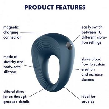 Эрекционное виброкольцо Satisfyer Ring 2