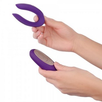 Вибратор для пар с пультом дистанционного управления Satisfyer Partner Plus Remote
