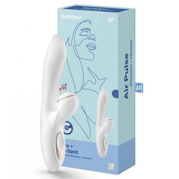 Вибратор с вакуумно-волновым стимулятором клитора Satisfyer Pro G-Spot Rabbit