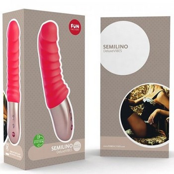 Вибратор Fun Factory Semilino оранжевый