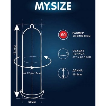 Презервативы My.Size №3 размер 60