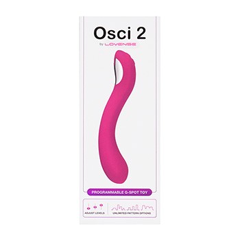 LOVENSE Пульсирующий силиконовый смарт-вибратор для Точки G Osci 2