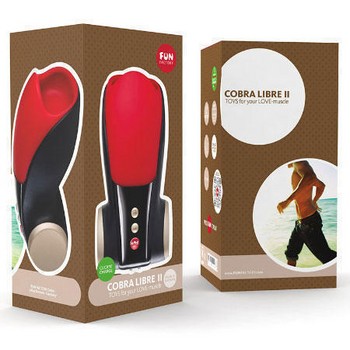 Вибромастурбатор Fun Factory Cobra Libre 2 красно-черный