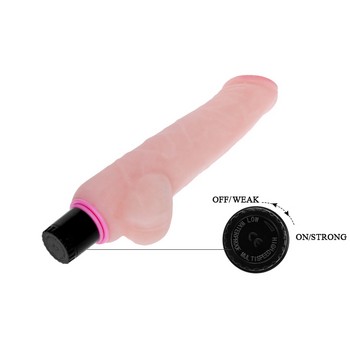 Реалистичный вибратор с мошонкой Realistic Cock