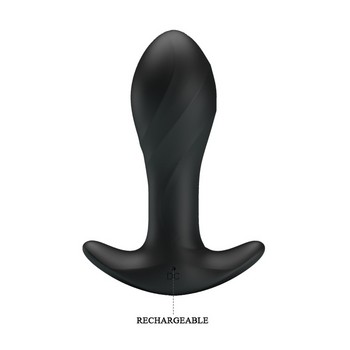 Анальная пробка с вибрацией Anal Plug Massager черная