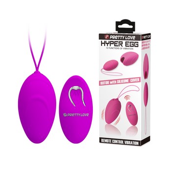 Виброяйцо Baile Pretty Love Hyper EGG с пультом ДУ
